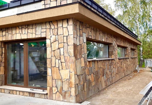 Плитняк кора дерева для фасада купить в Рязани