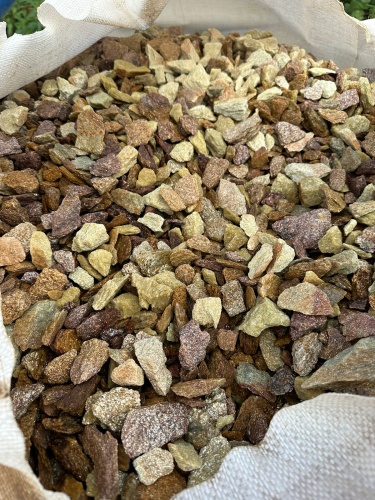 Златолит персиковый декоративная каменная крошка купить в Рязани