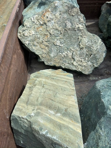 Ландшафтные глыбы зелёные 200-500 килограмм купить в Рязани