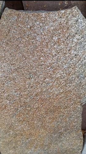 Плитняк златолит серебристый для цоколя, отмостки купить в Рязани