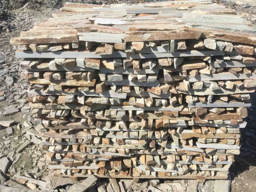 Горбушка златолит золотистый для облицовки купить в Рязани